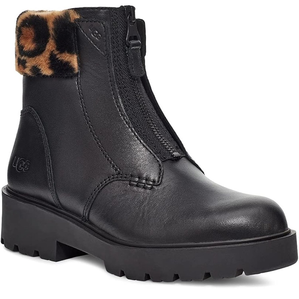 UGG Women’s Czeriesa Panther Print Combat Boot